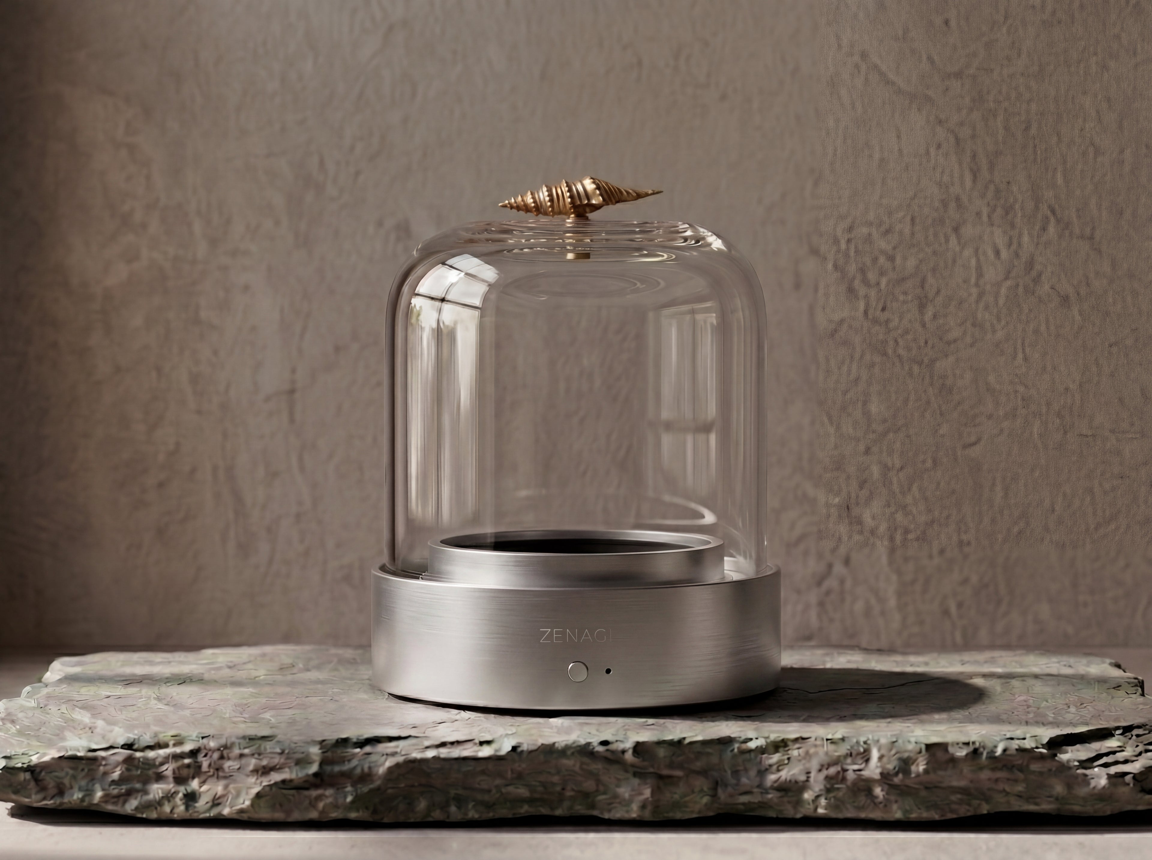 H  盤 香靜香器 - 月光銀 Incense Coil Purifier - Lunar Silver