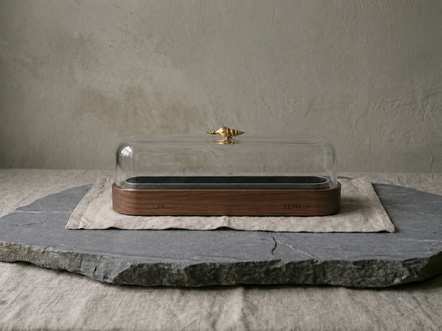 C 臥香靜香器 Pro - 胡桃木 Incense Stick Purifier Pro - Walnut Wood