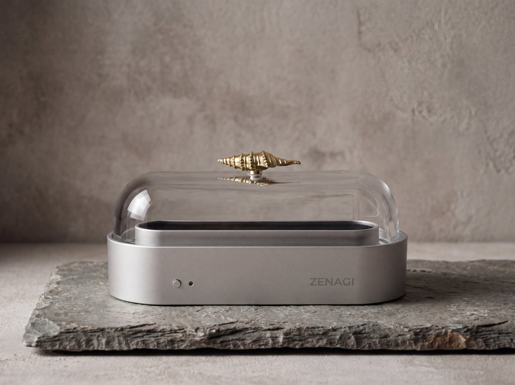 E 臥香靜香器 Standard - 月光銀 Incense Stick Purifier Standard - Lunar Silve